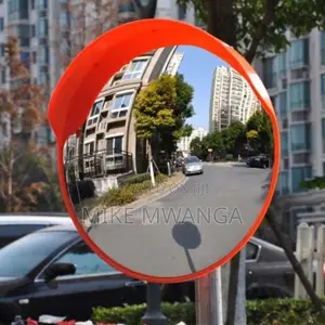 Reflective Convex Safety Mirror