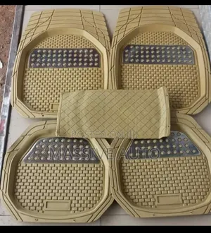 Buy Silver Baige Mats/ 5pcs Baige Car Floor Mats