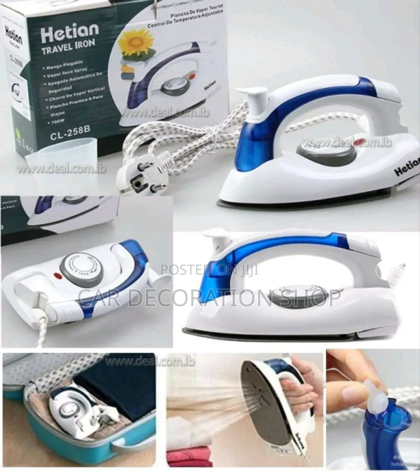 Foldable Travel Iron