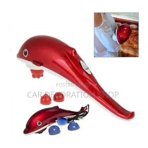 Handheld Dolphin Massager With Vibration Infrared Therapy