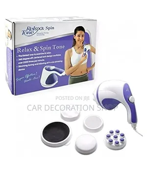 Electric Relax Spin Tone Hand Held Body Massager