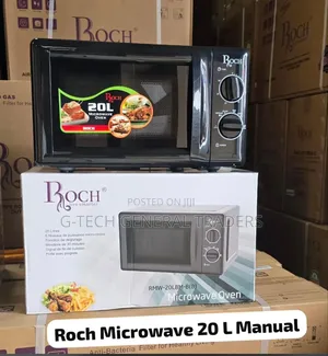 Roch 20l Black Manual Microwave Oven