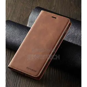 Oppo A3 Leather Flip Case/ Cover With Kickstand, Magnetic Cl