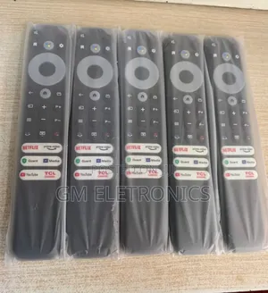 High Quality TCL Google Tv Replacement Remote + Batteries.