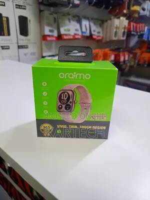 Oraimo Watch 5 Osw-805 2.01" Smart Watch in Black Pink