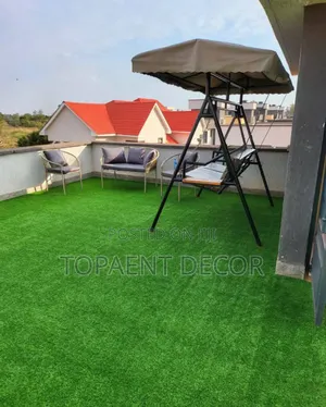 Gazeboo Balcony Setup Artificial Grass Carpet