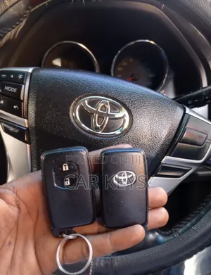 Toyota Car Key Duplication Experts Kenya