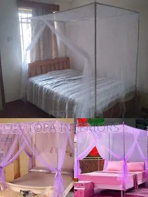 Four Stands Canopy Mosquito Nets for Mosquito Protection