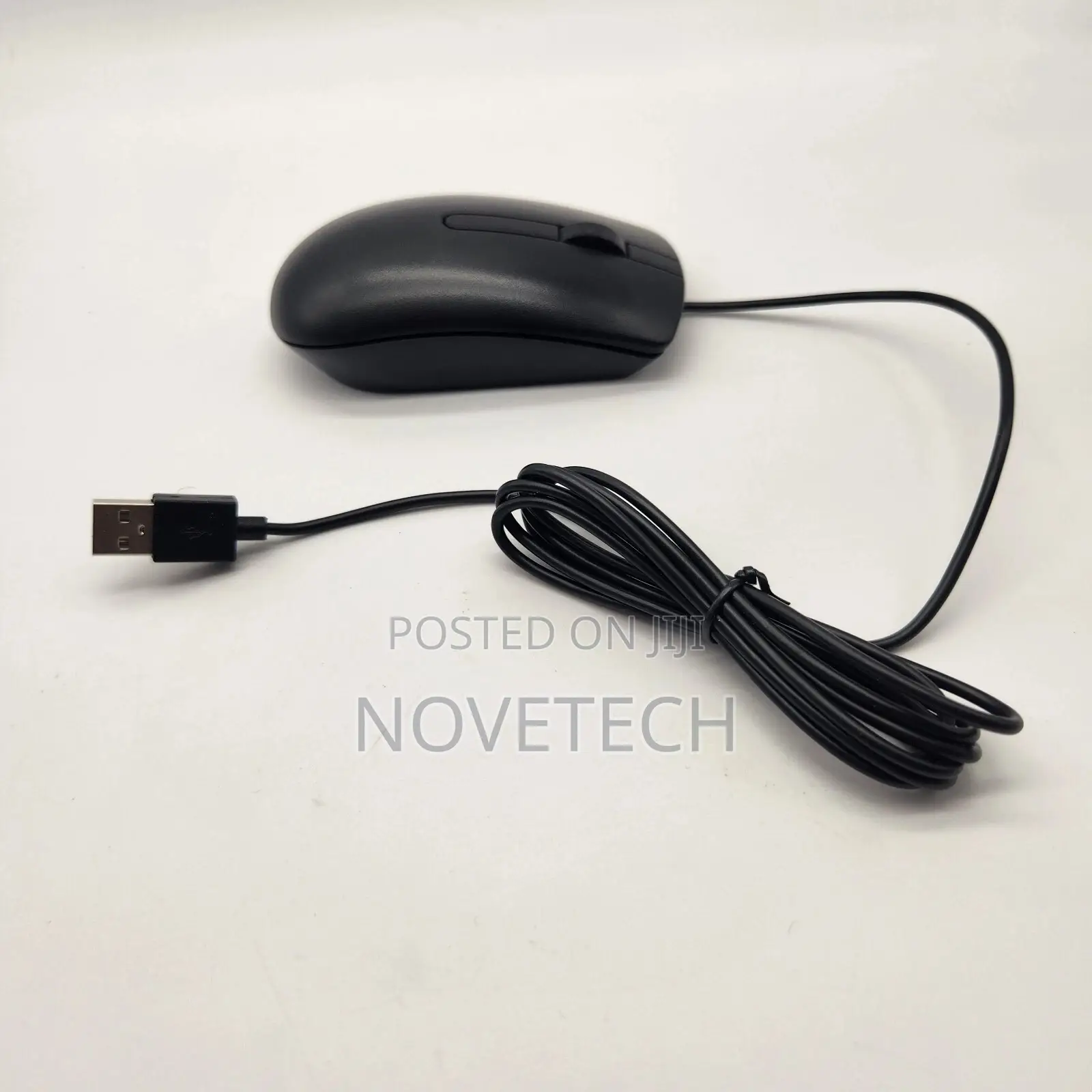 Dell Ms116 Black Optical 3 Button Scroll Mouse Usb