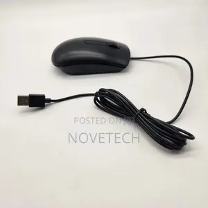 Dell Ms116 Black Optical 3 Button Scroll Mouse Usb