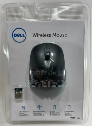 Dell - Wm126 - Wireless Optical Mouse - Black
