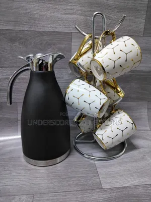 Gold Marble Tea Set Combo