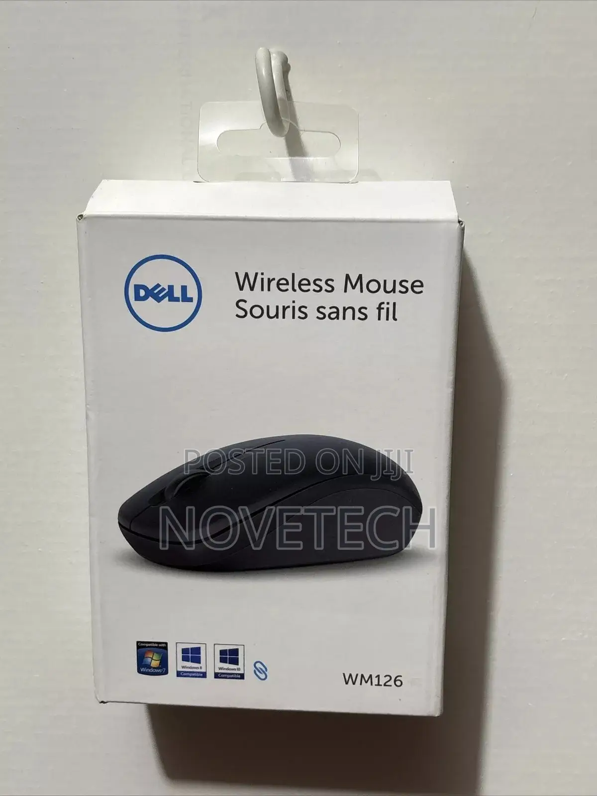 Dell Wm126 Wireless Mouse, 1000dpi, With Usb Nano Receiver