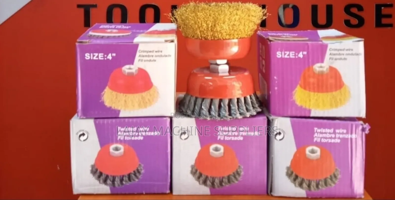 Wire Cup Brush