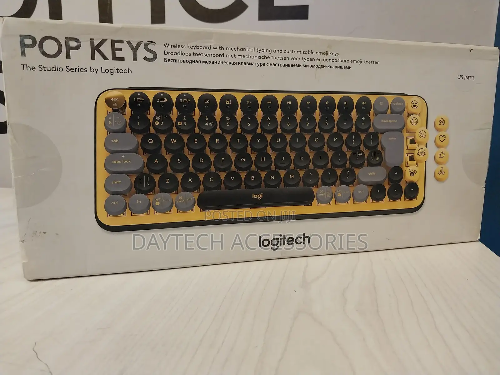 Logitech Pop Keys Wireless Mechanical Keyboard.