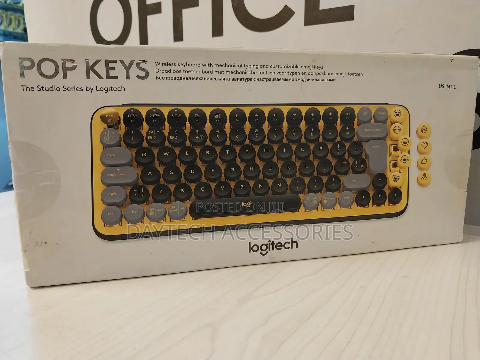 Logitech Pop Keys Wireless Mechanical Keyboard.
