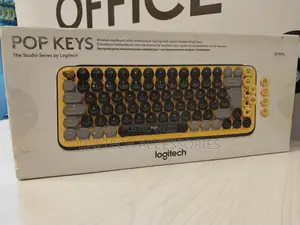 Logitech Pop Keys Wireless Mechanical Keyboard.