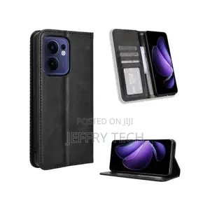 Retro Leather Flip All-Round Cover Case for Oppo Reno13 F