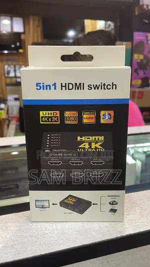 5 in 1 Hdmi Switch Ultra Hd