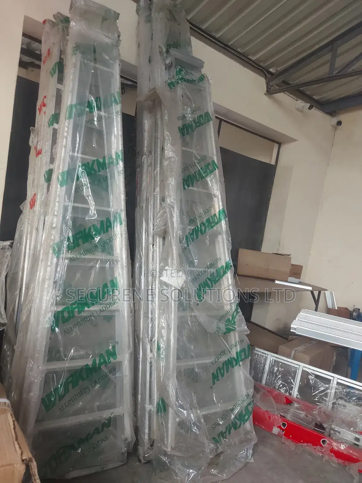 Aluminium Alloy Workman Ladders.