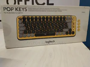 Logitech Pop Key Mechanical Wireles Keyboard With Emoji Keys