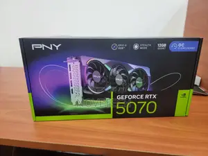 Pny Nvidia Geforce Rtx5070 12gb Gddr7 Triple Fan Graphiccard
