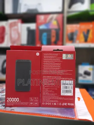 20000mah Redmi 18w Fast Charge Power Bank