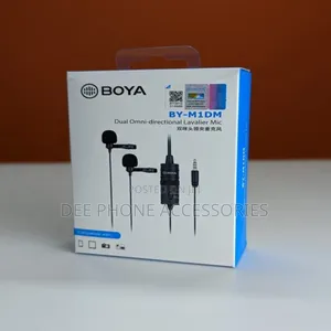 Boya by M1 Dm Dual Lavalier Wired Microphone