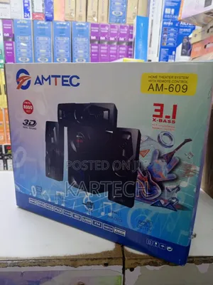 Amtec Am-609 3.1 Multimedia Sound System With Remote Control