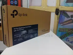 Tp-Link 18-Port Gigabit Easy Smart Switch With 16-Port Poe+