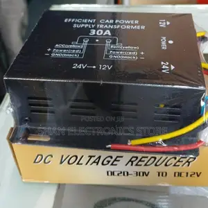 24v to 12v 30a Step Down Dc Power Supply . Car Converter