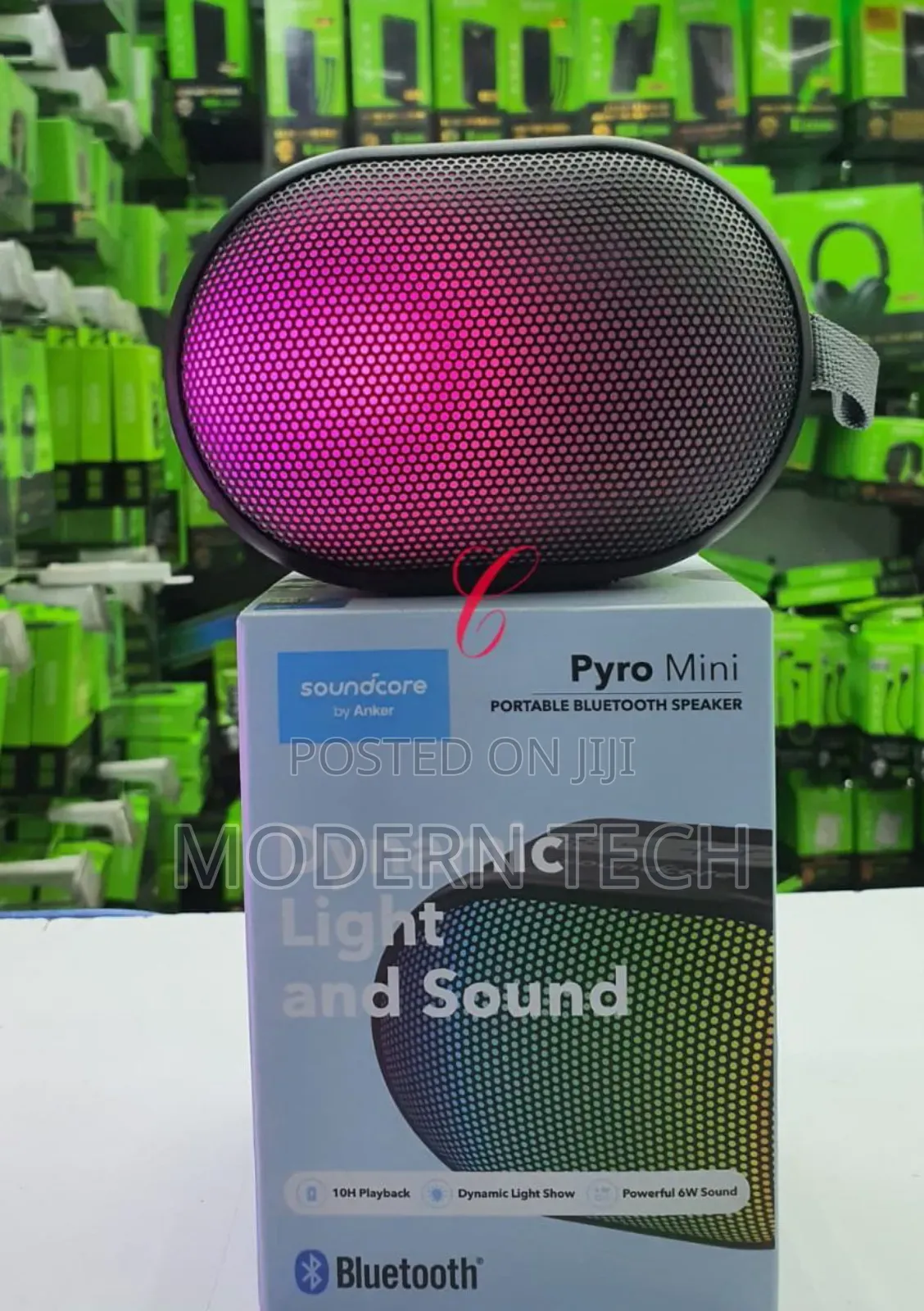 Soundcore Pyro Mini Portable Bluetooth Speaker