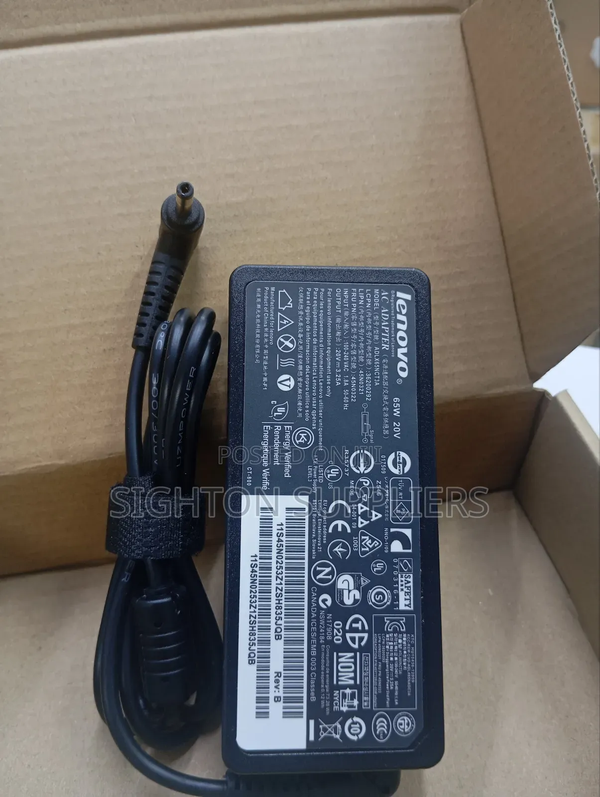 Lenovo Small Pin Laptop Charger