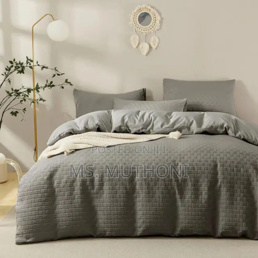 (6*7)New Pattern Luxury Soft Cotton Duvet Cover Set*