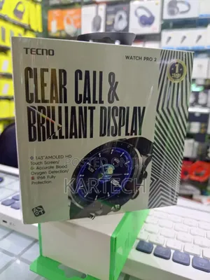 Tecno Watch 2 Pro, 1.43” Amoled Screen Smart Watch