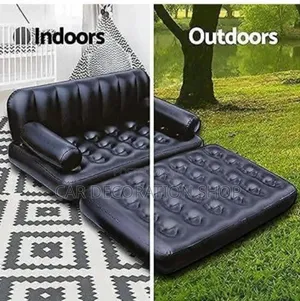 1.88mx1.52mx64cm Inflatable Sofa Bed With Pump
