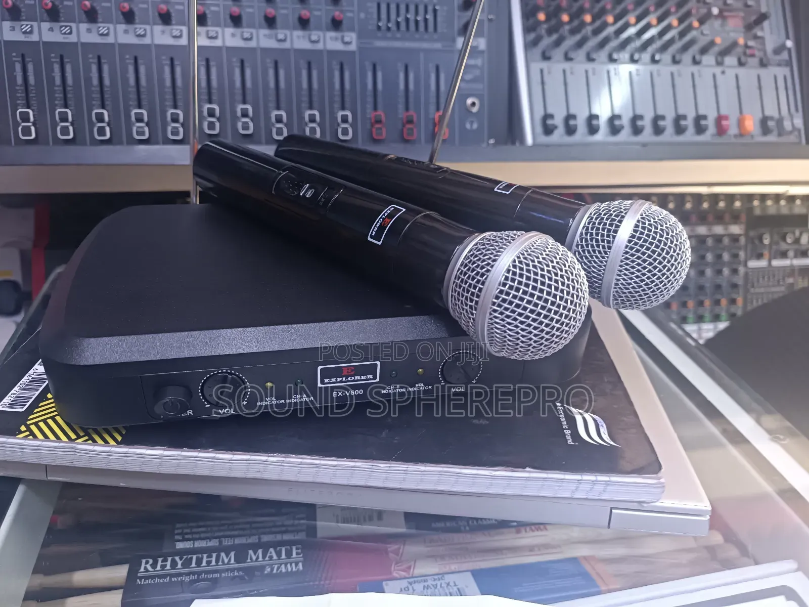 Explore Ex-v600 2in1 Wireless Microphone