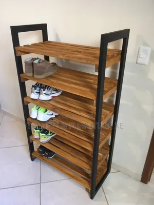 Classic Metal Shoe Rack