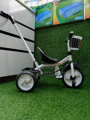 Kids Tricycle With Push Handle 
