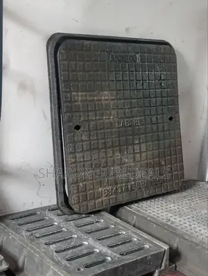 Indian Manhole Cast Iron 7kg/12"×12"