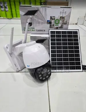 V380 Pro 4g Solar CCTV Single Len Camera With Sim Card Slot