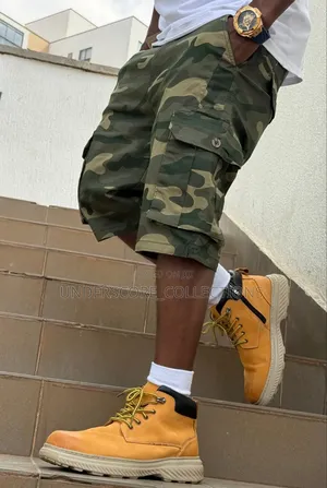 Unisex Combat Short Jeans