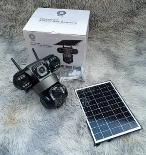V380 Pro Hd 3 Screens 4g Solar Camera Solar Light Camera