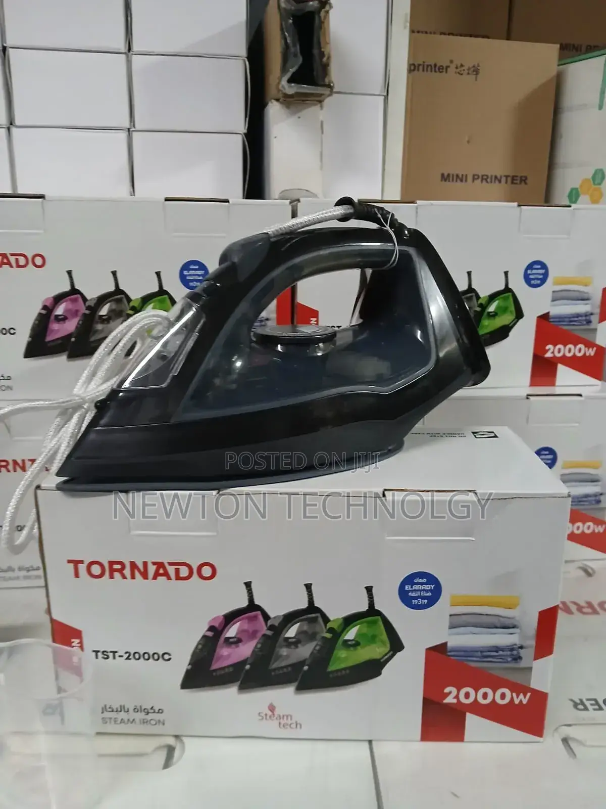 Tornado Steam Iron Box 2000watts