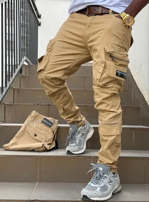 Elegant Men Cargo Pants