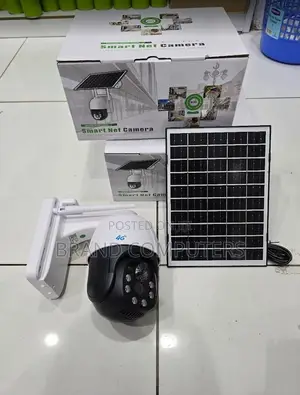 4g Solar Camera With Sim Card 1080p PTZ Camera Colored