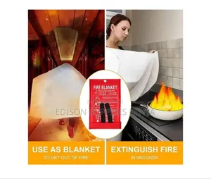 Fire Blankets Emergency Fire Blanket Kitchen Camping Flame Fire Stop