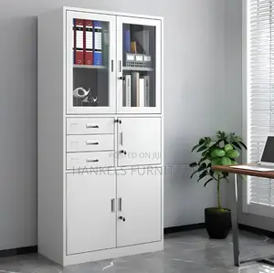 4 Door Office Cabinet With Safe