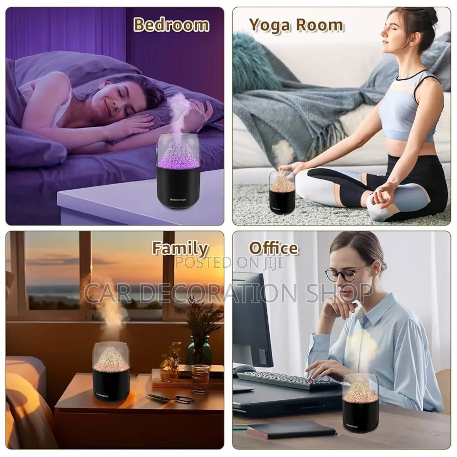250ml Volcano Shaped Humidifier