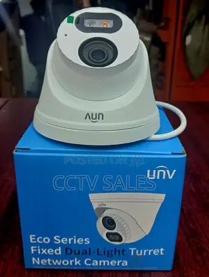 Uniview Eco Series Fixed Dual-Light Turret Networ 2mp Camera